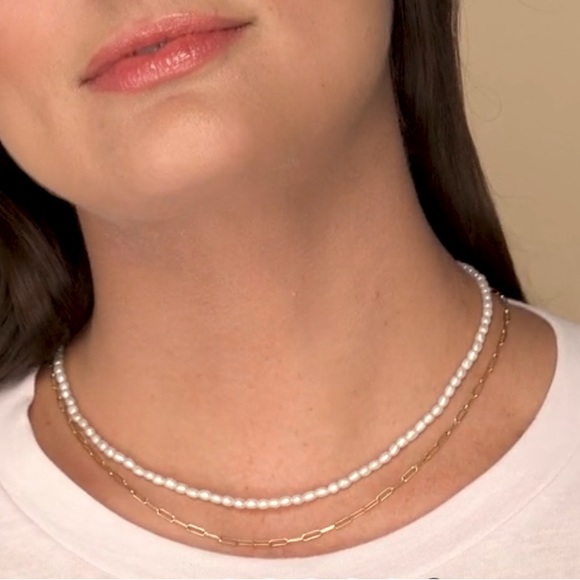 Mejuri Jewelry Mejuri Tiny Pearl Necklace Poshmark